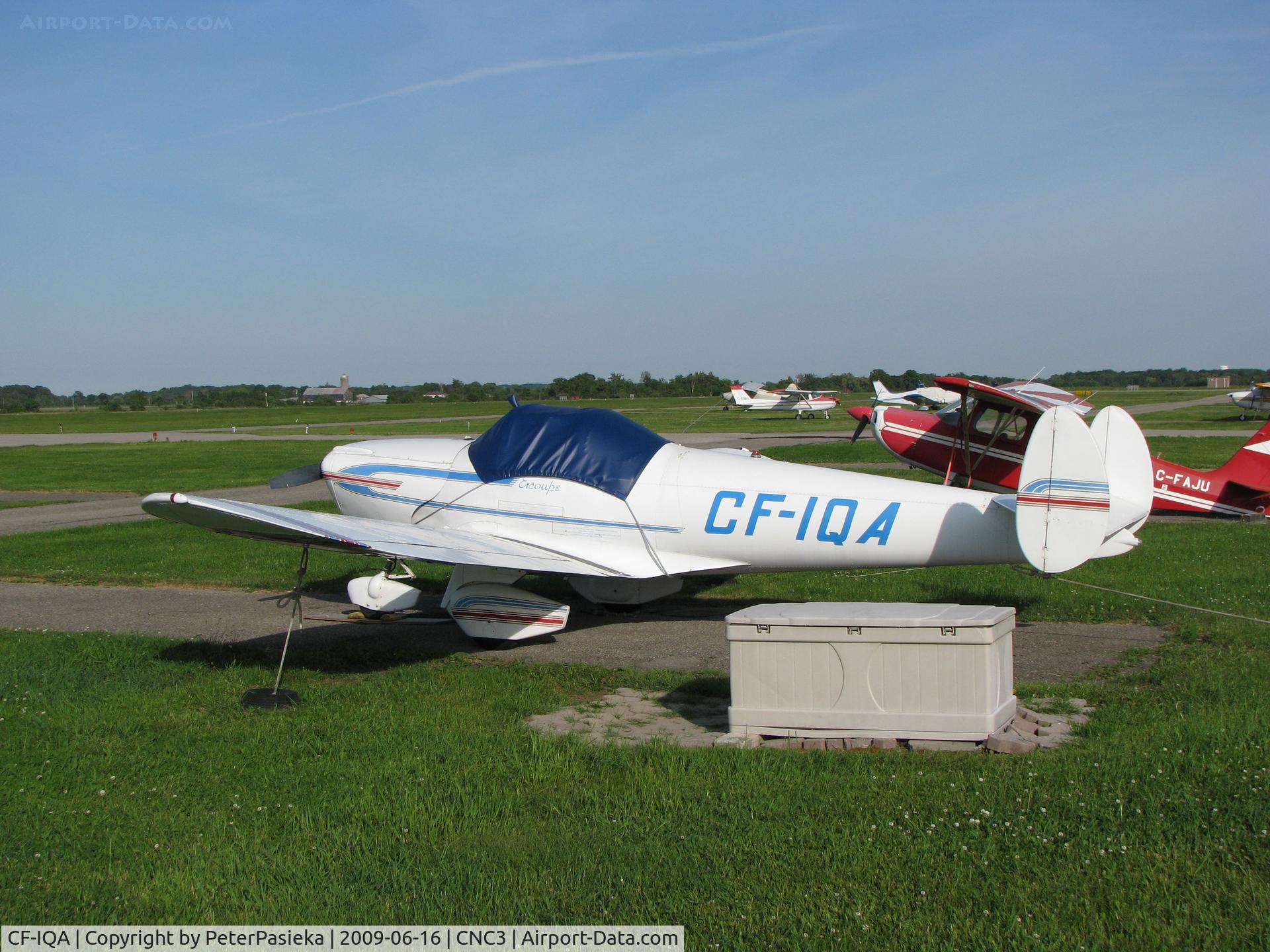 CF-IQA, 1946 Erco 415CX Ercoupe C/N 2850X, @ Brampton Airport