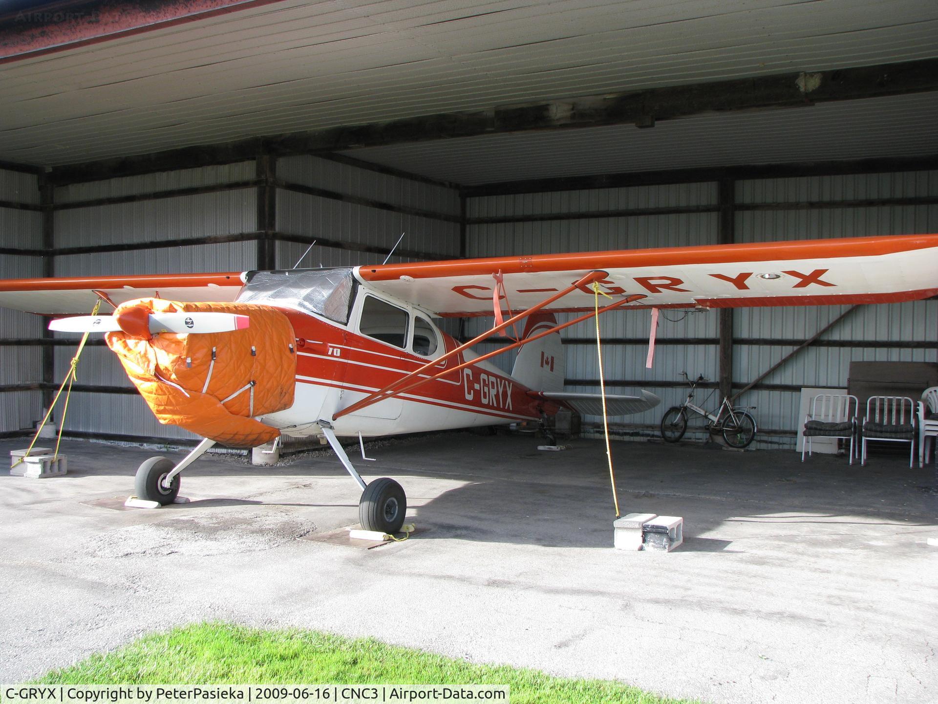 C-GRYX, 1948 Cessna 170 C/N 18527, @ Brampton Airport