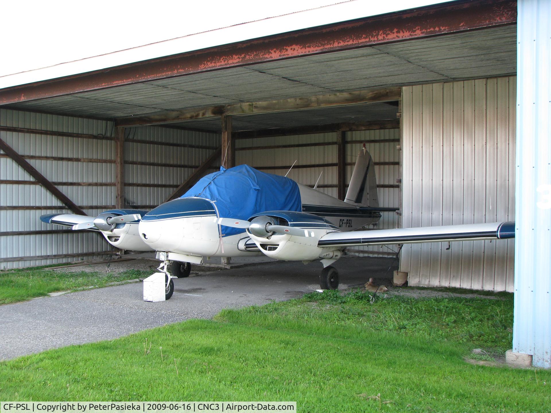 CF-PSL, 1956 Piper PA-23 C/N 23-675, @ Brampton Airport