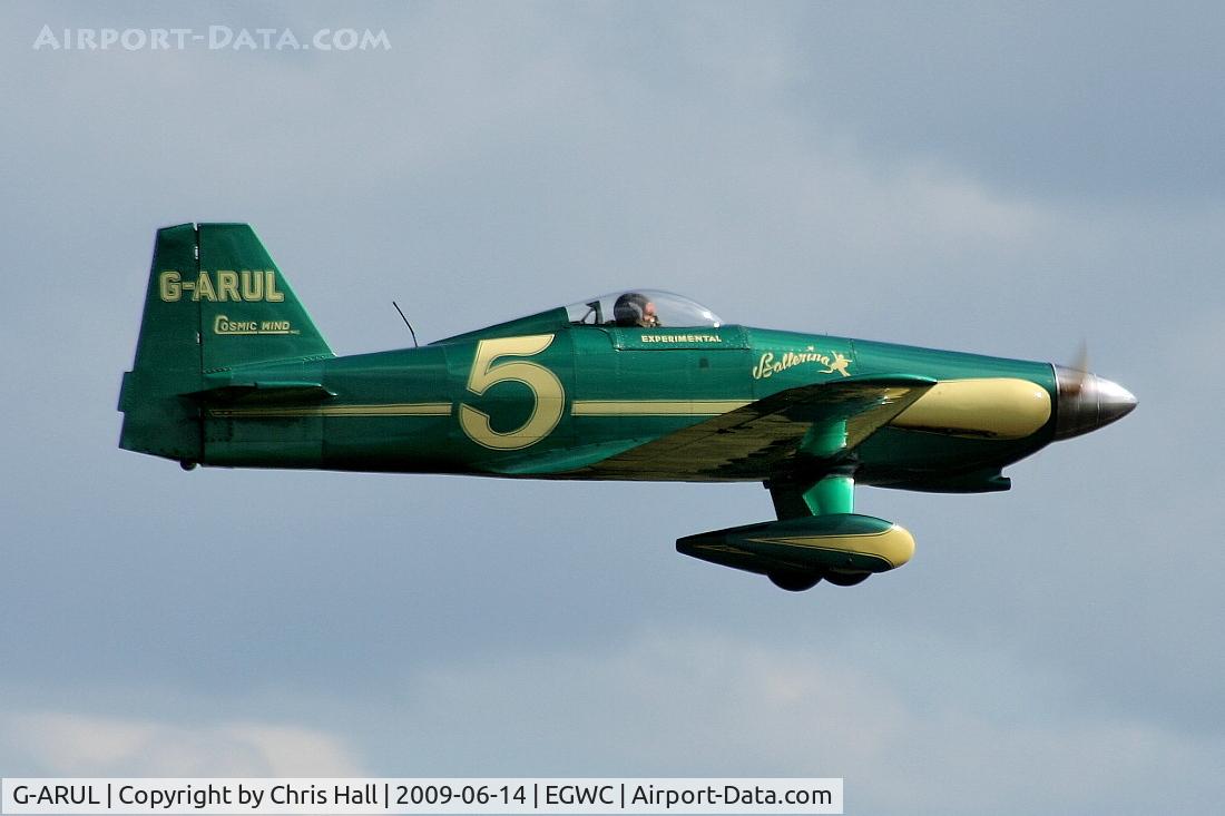 G-ARUL, 1973 LeVier Cosmic Wind C/N PFA 1511, Displaying at the Cosford Air Show