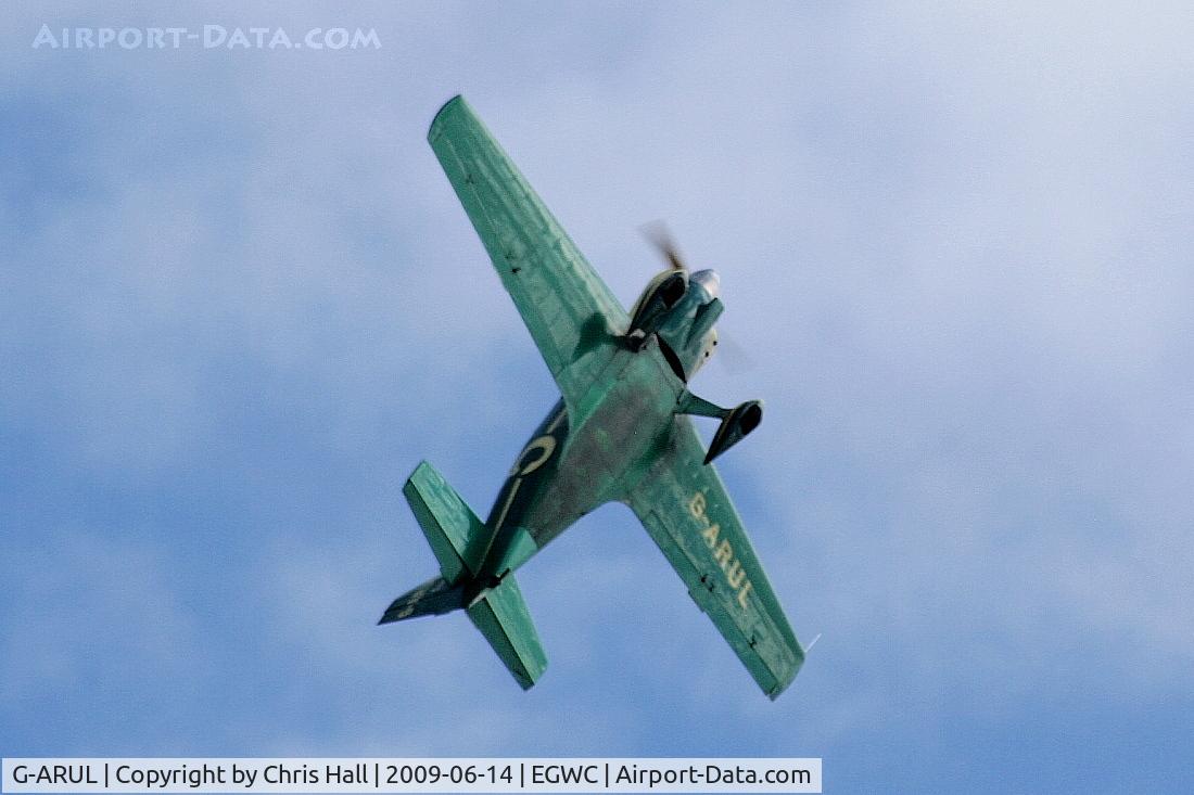 G-ARUL, 1973 LeVier Cosmic Wind C/N PFA 1511, Displaying at the Cosford Air Show