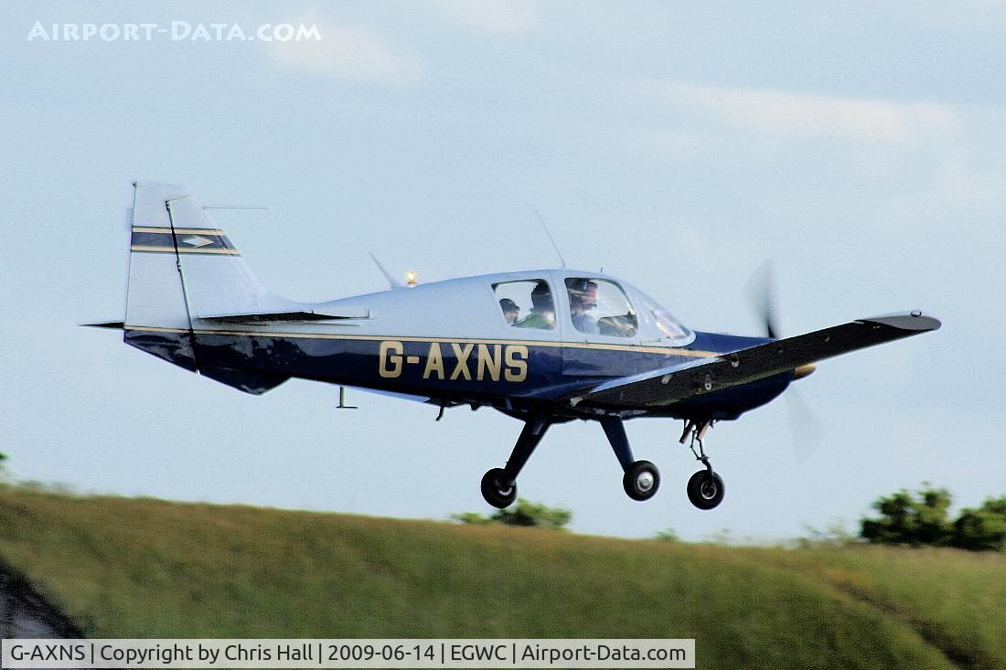 G-AXNS, 1969 Beagle B-121 Pup Series 2 (Pup 150) C/N B121-110, visitor from Gamston at the Cosford Air Show
