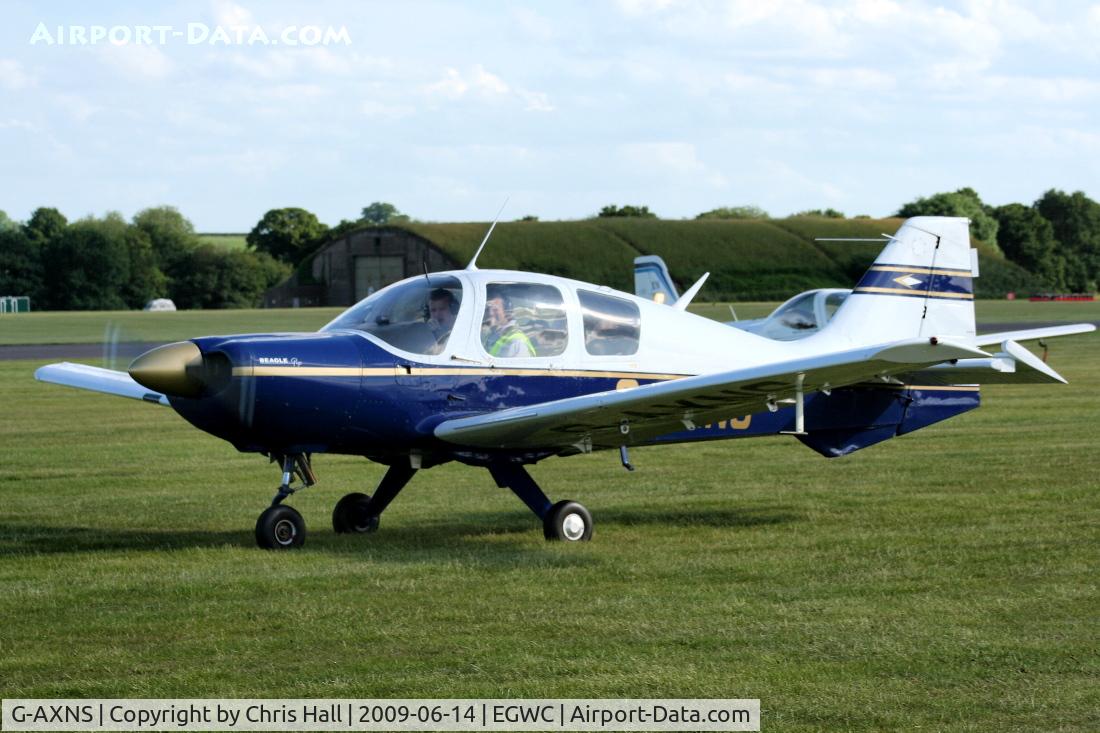 G-AXNS, 1969 Beagle B-121 Pup Series 2 (Pup 150) C/N B121-110, visitor from Gamston at the Cosford Air Show