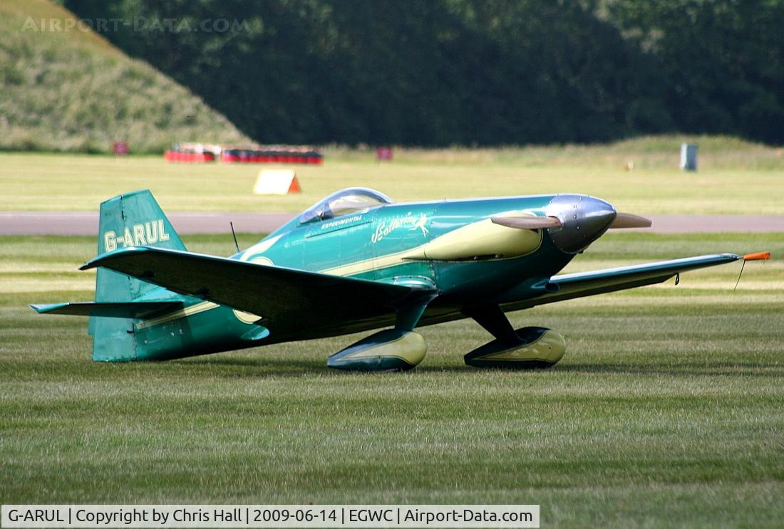 G-ARUL, 1973 LeVier Cosmic Wind C/N PFA 1511, Displaying at the Cosford Air Show