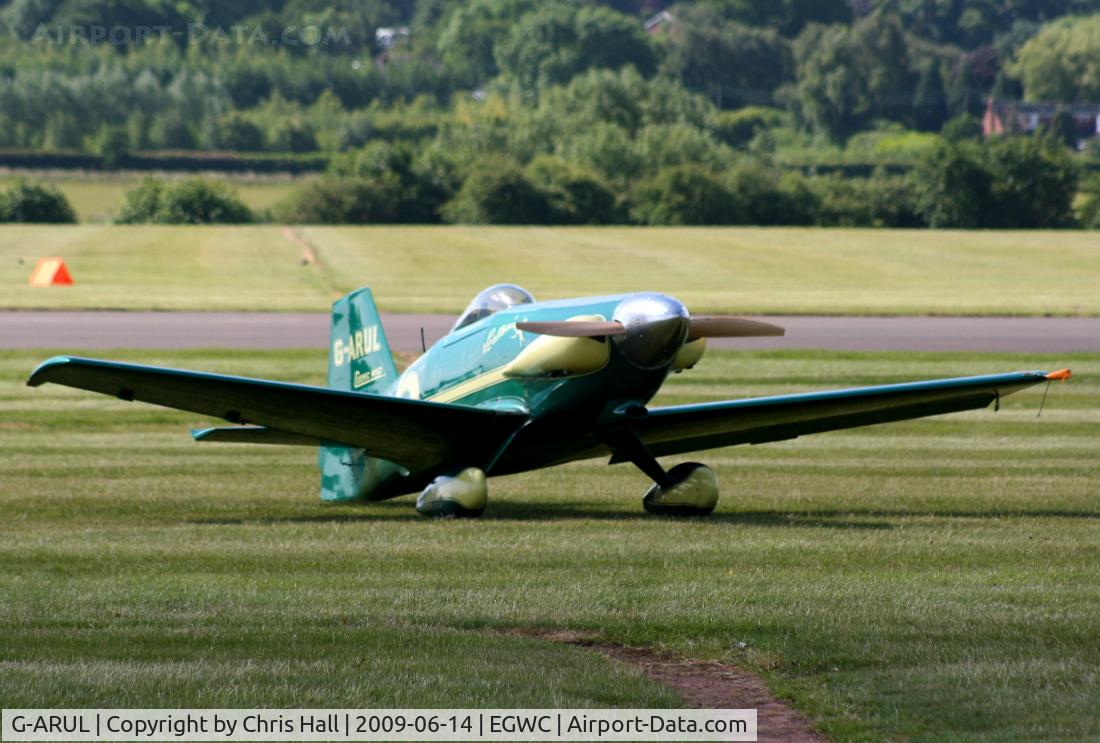 G-ARUL, 1973 LeVier Cosmic Wind C/N PFA 1511, Displaying at the Cosford Air Show