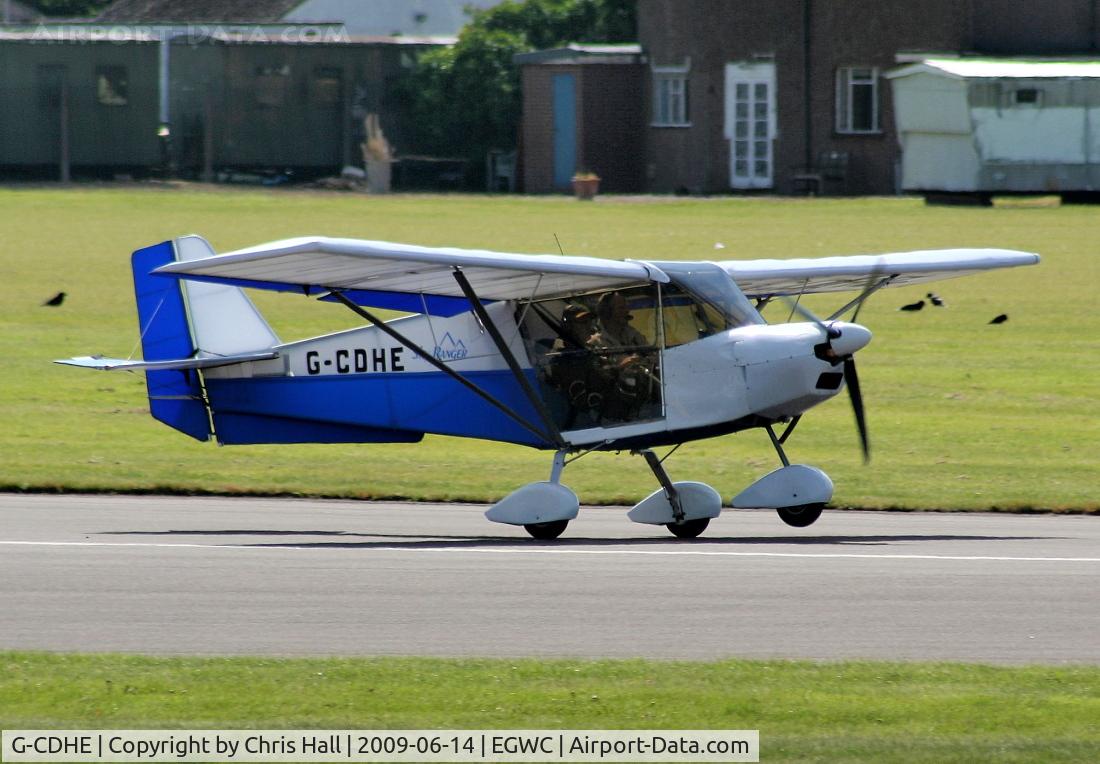 G-CDHE, 2005 Best Off Skyranger 912(2) C/N BMAA/HB/412, visitor from Barton at the Cosford Air Show