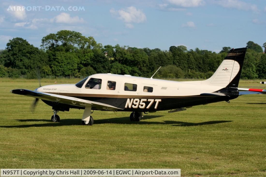 N957T, 2000 Piper PA-32R-301 C/N 3246176, visitor at the Cosford Air Show