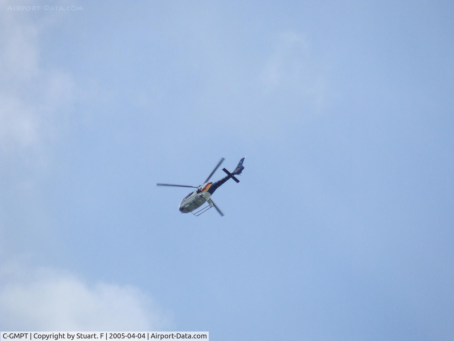 C-GMPT, 2003 Eurocopter EC-120B Colibri C/N 1355, C-GMPT in flight.