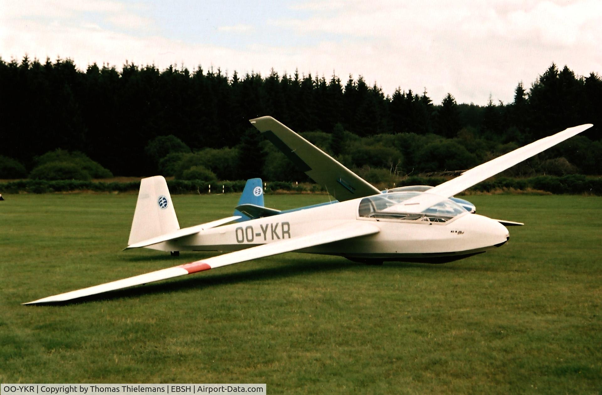 OO-YKR, 1967 Schleicher ASK-13 C/N 13021, /