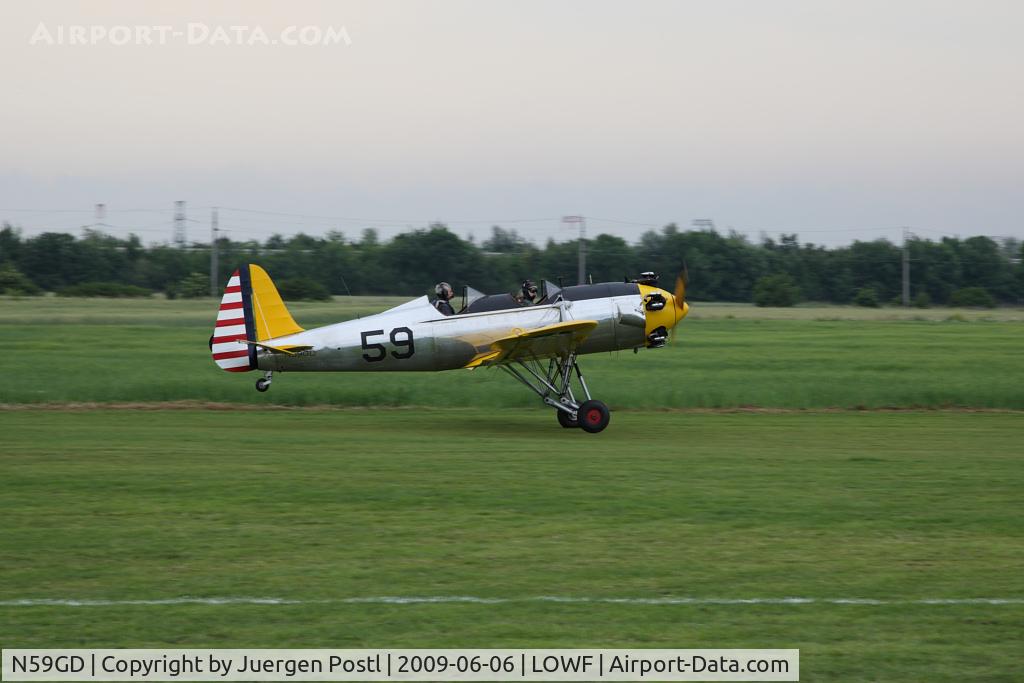 N59GD, 1942 Ryan Aeronautical ST3KR C/N 2186, 1942 Ryan Aeronautical ST3KR
