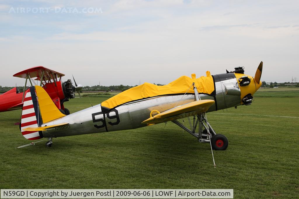 N59GD, 1942 Ryan Aeronautical ST3KR C/N 2186, 1942 Ryan Aeronautical ST3KR