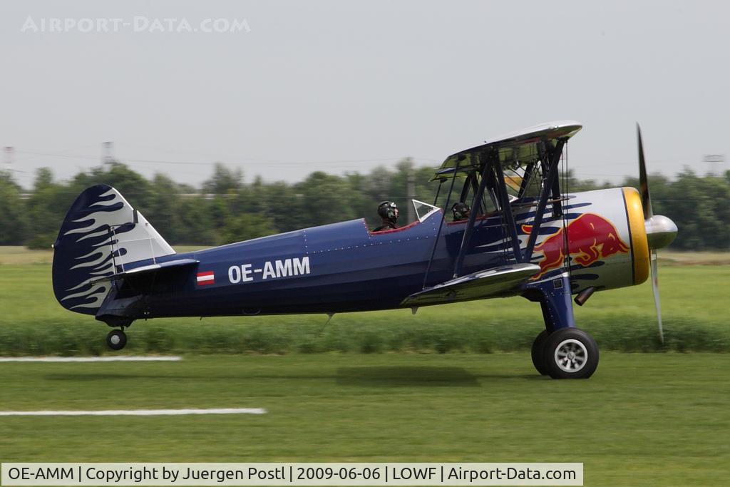 OE-AMM, 1943 Boeing E-75 (PT-13) Stearman C/N 75-5032, Boeing E 75