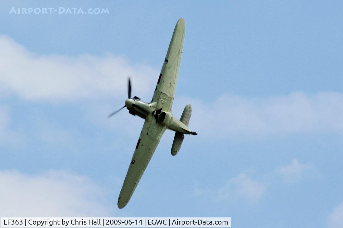 LF363, 1944 Hawker Hurricane IIC C/N 41H/469290, Battle of Britain Memorial Flight at the Cosford Air Show