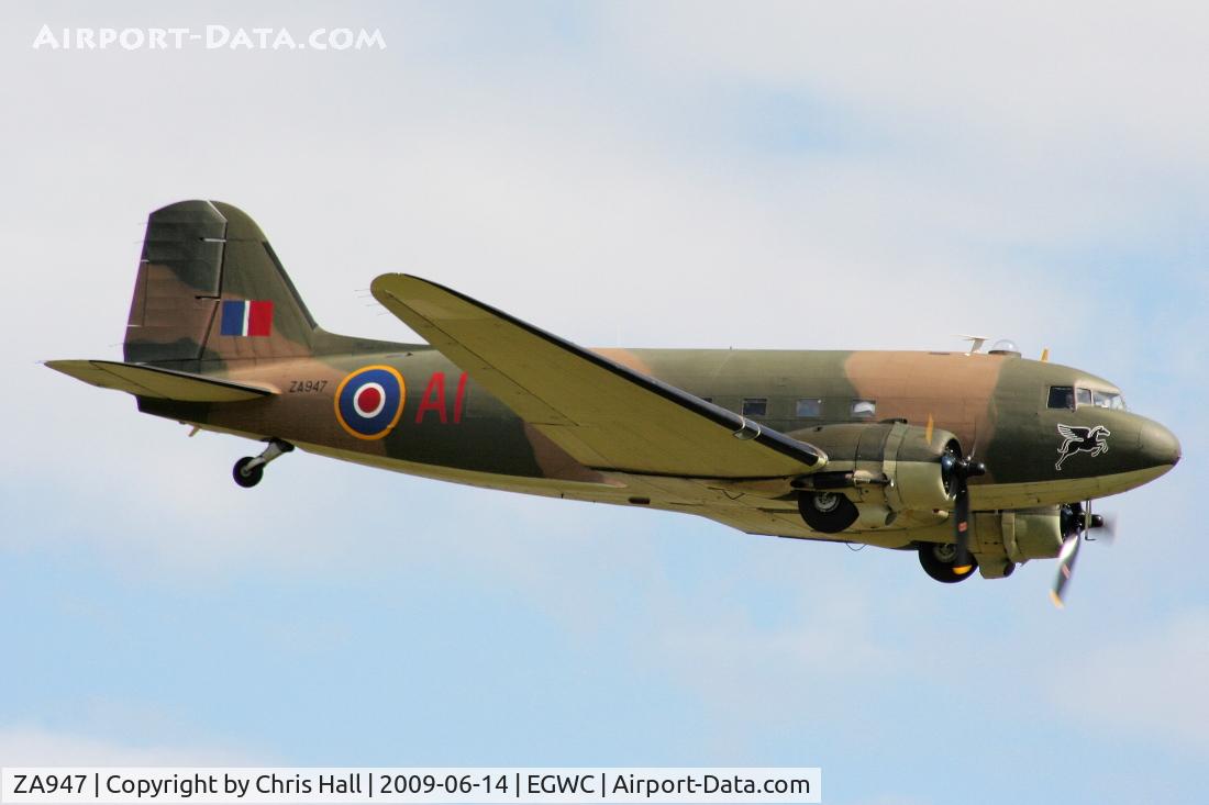 ZA947, 1943 Douglas C-47A-60-DL Dakota III C/N 10200, Battle of Britain Memorial Flight at the Cosford Air Show