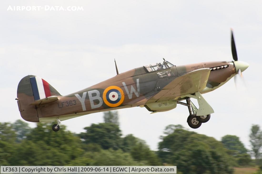 LF363, 1944 Hawker Hurricane IIC C/N 41H/469290, Battle of Britain Memorial Flight at the Cosford Air Show