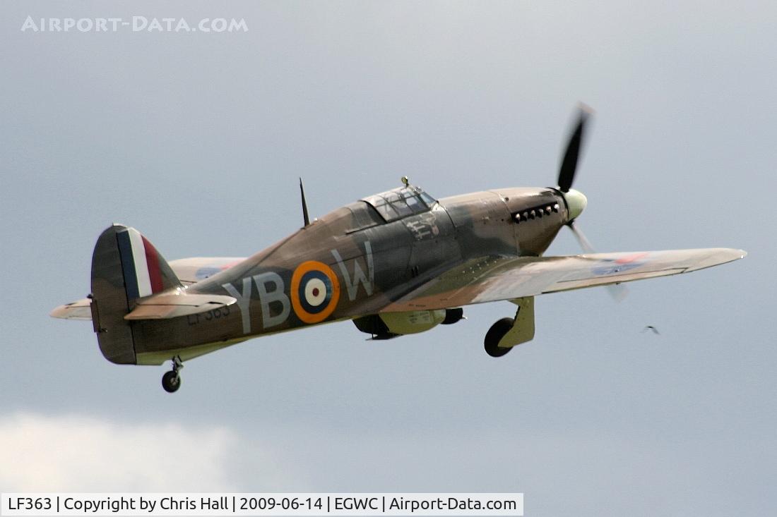 LF363, 1944 Hawker Hurricane IIC C/N 41H/469290, Battle of Britain Memorial Flight at the Cosford Air Show
