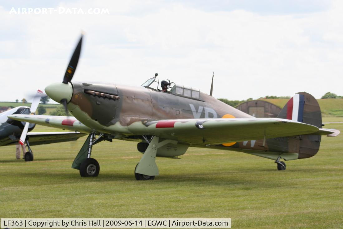 LF363, 1944 Hawker Hurricane IIC C/N 41H/469290, Battle of Britain Memorial Flight at the Cosford Air Show