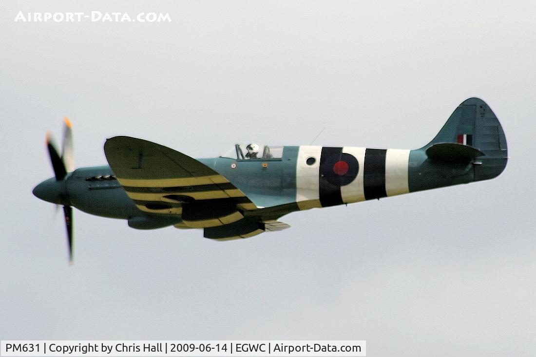 PM631, 1945 Supermarine 389 Spitfire PR.XIX C/N 6S/683528, Battle of Britain Memorial Flight at the Cosford Air Show