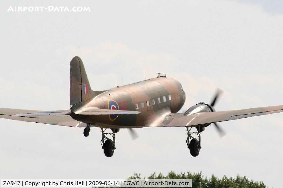 ZA947, 1943 Douglas C-47A-60-DL Dakota III C/N 10200, Battle of Britain Memorial Flight at the Cosford Air Show