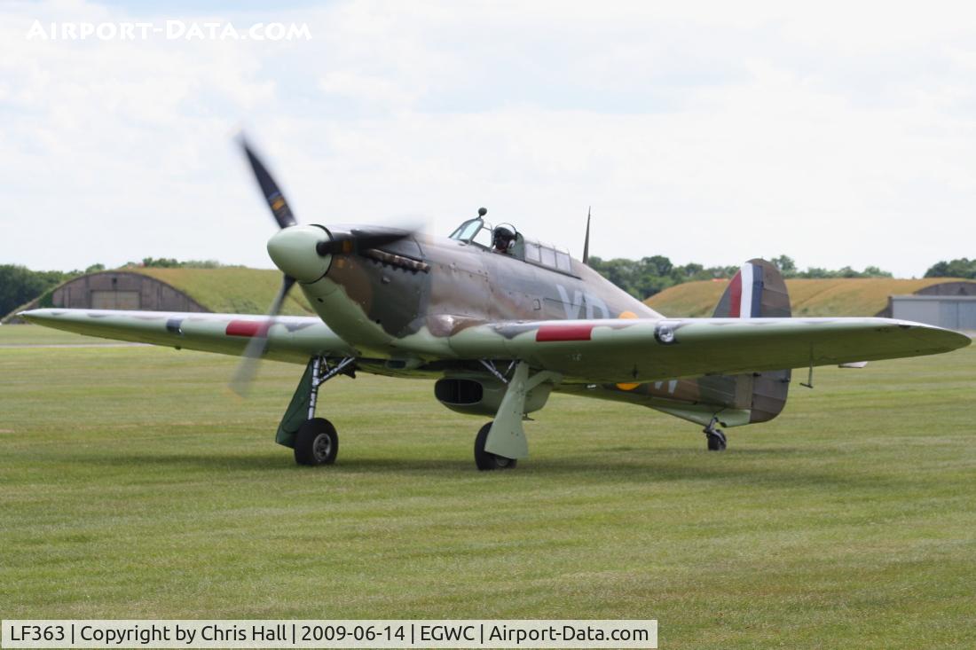 LF363, 1944 Hawker Hurricane IIC C/N 41H/469290, Battle of Britain Memorial Flight at the Cosford Air Show
