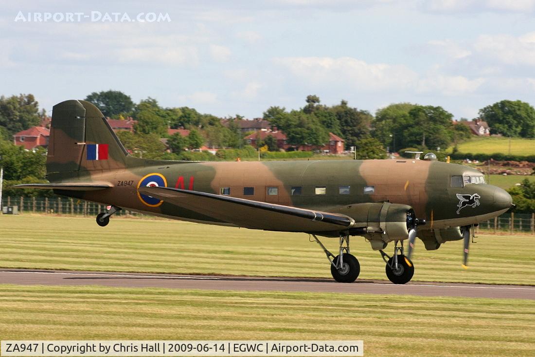 ZA947, 1943 Douglas C-47A-60-DL Dakota III C/N 10200, Battle of Britain Memorial Flight at the Cosford Air Show