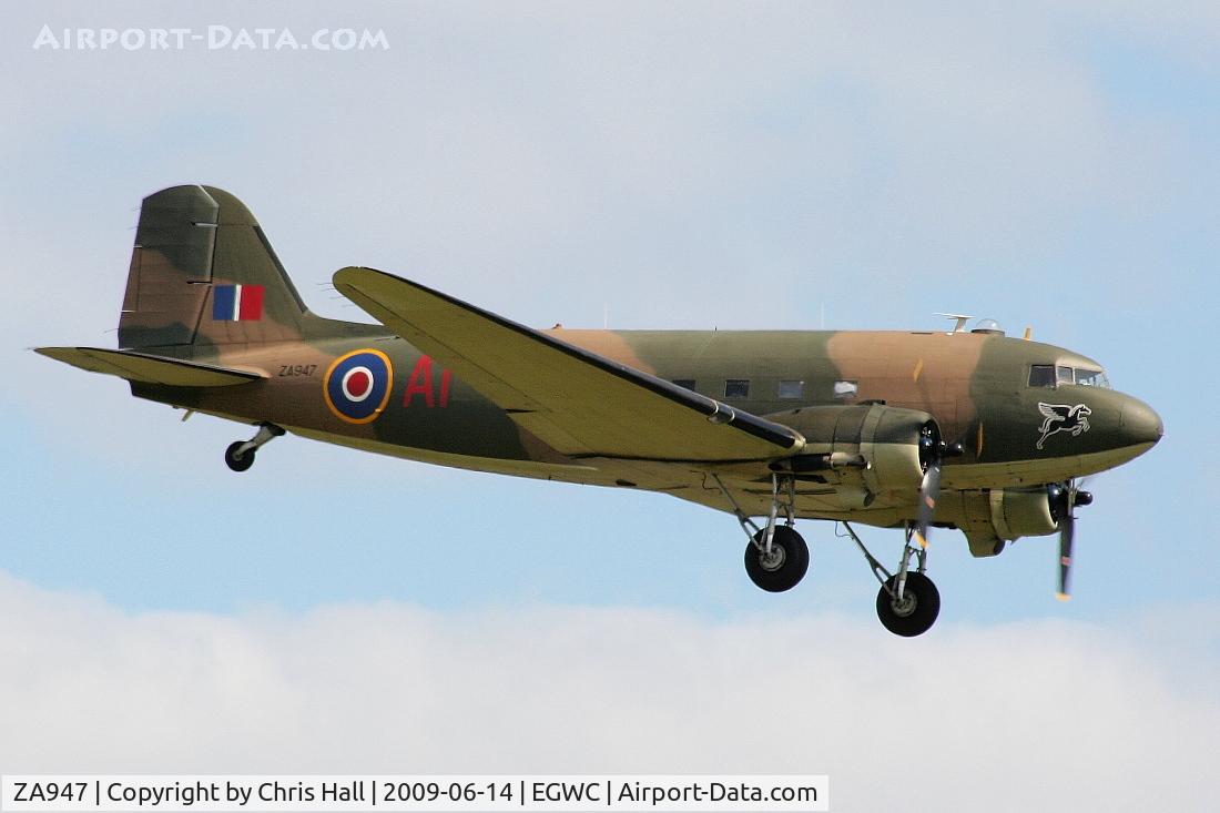 ZA947, 1943 Douglas C-47A-60-DL Dakota III C/N 10200, Battle of Britain Memorial Flight at the Cosford Air Show