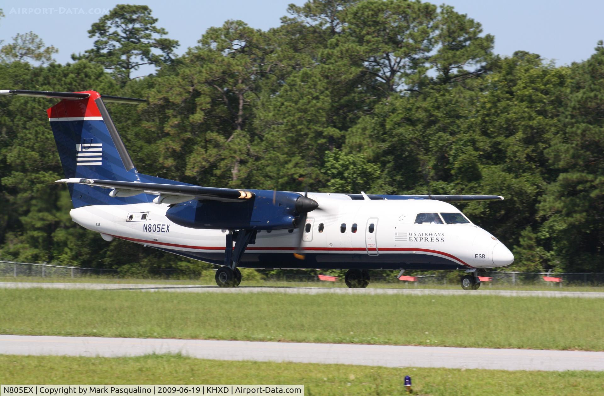 N805EX, 1990 Boeing DHC-8-102 C/N 228, DHC-8-100