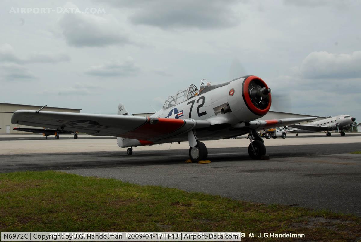 N6972C, 1946 North American SNJ-5 Texan Texan C/N 90680, at Punta Gorda