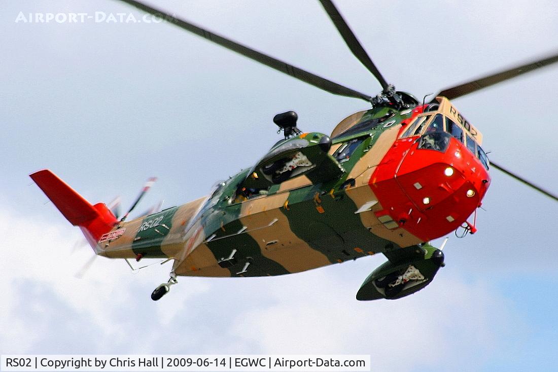 RS02, 1976 Westland Sea King Mk.48 C/N WA832, Displaying at the Cosford Air Show