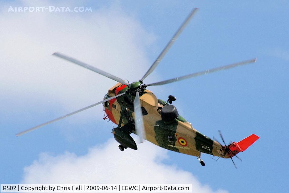 RS02, 1976 Westland Sea King Mk.48 C/N WA832, Displaying at the Cosford Air Show