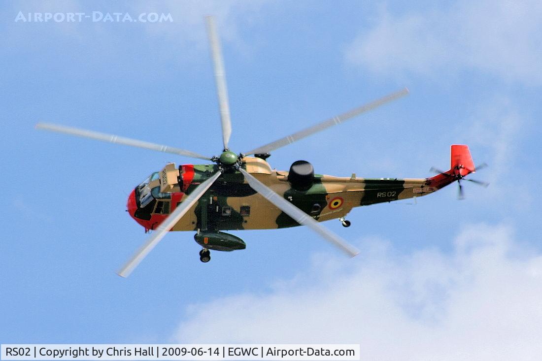 RS02, 1976 Westland Sea King Mk.48 C/N WA832, Displaying at the Cosford Air Show