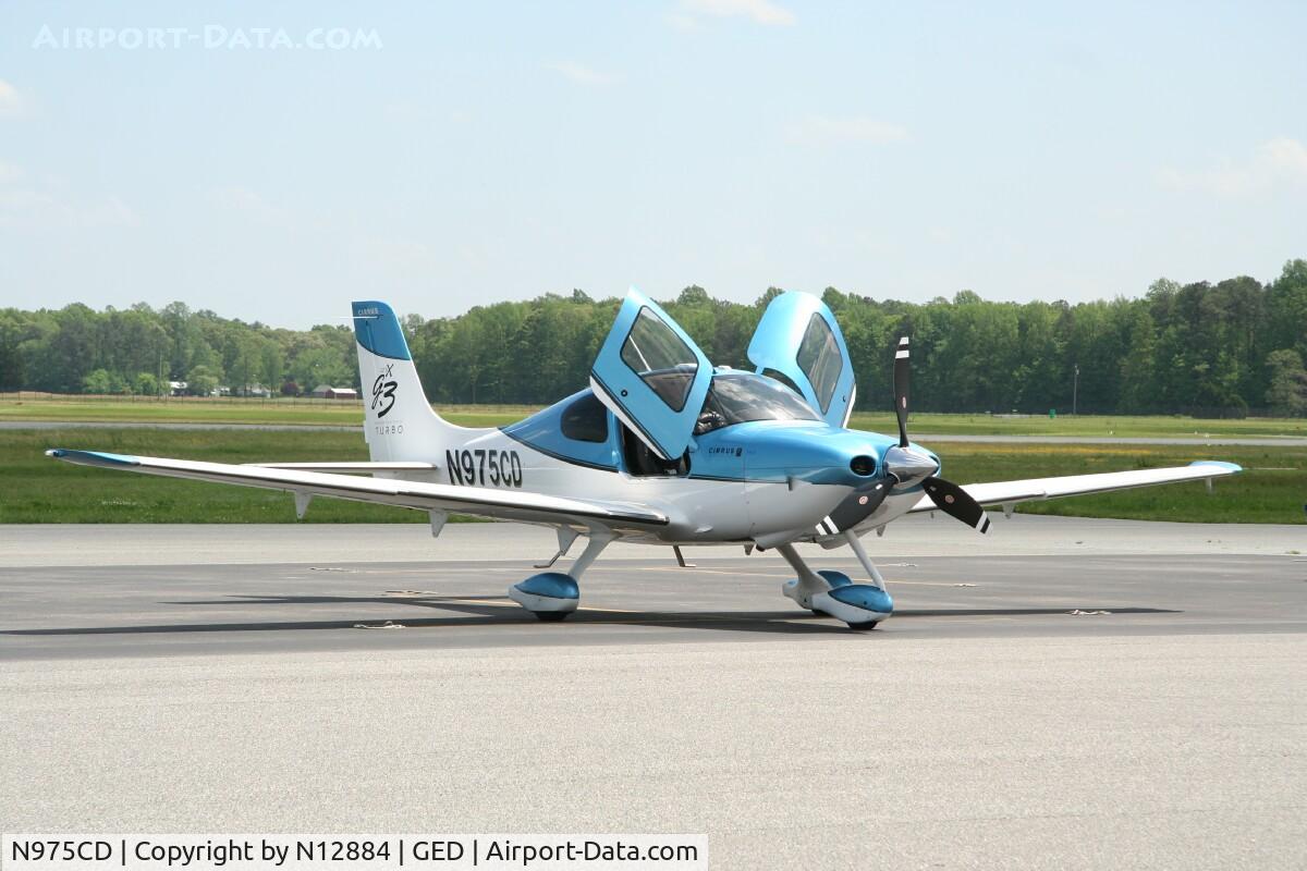 N975CD, 2007 Cirrus SR22 G3 GTSX Turbo C/N 2584, Cirrus Open House Day at Georgetown