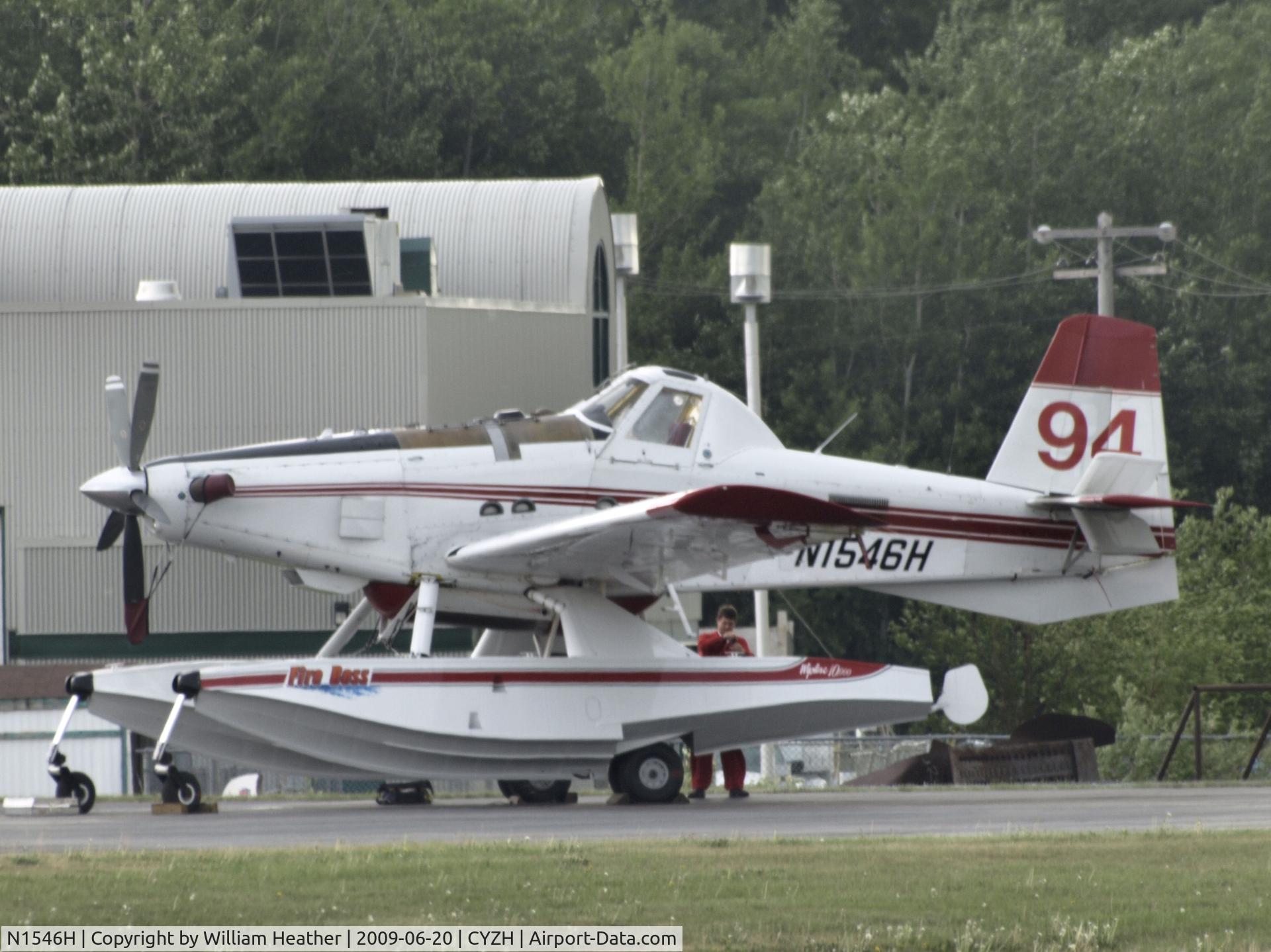 N1546H, 1992 Air Tractor AT-802A C/N 802A-0003, Slave Lake Air Tanker Base