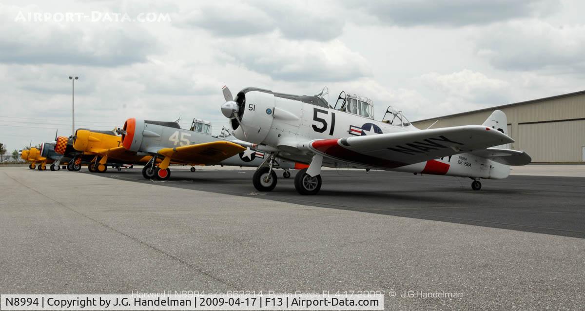 N8994, 1943 Noorduyn AT-16 Harvard II C/N 66-2814, at Punta Gorda FL