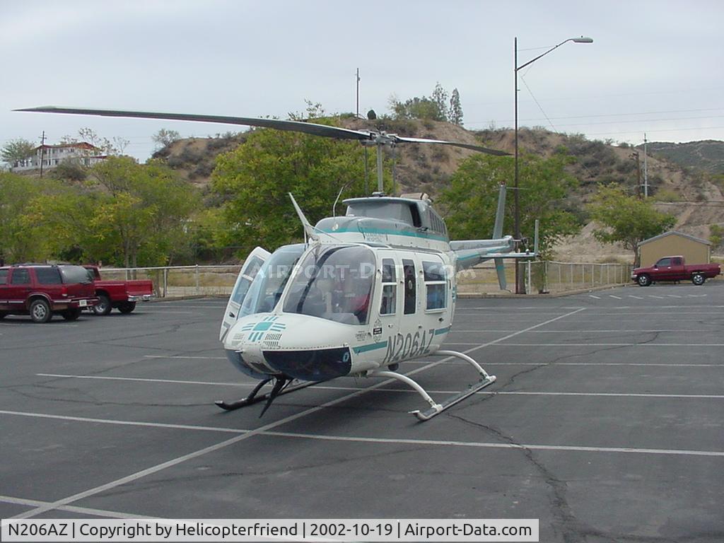 N206AZ, 1982 Bell 206L-3 LongRanger III C/N 51007, Cobre Valley Community Hospital Helicopter on static display in Claypool, Arizona