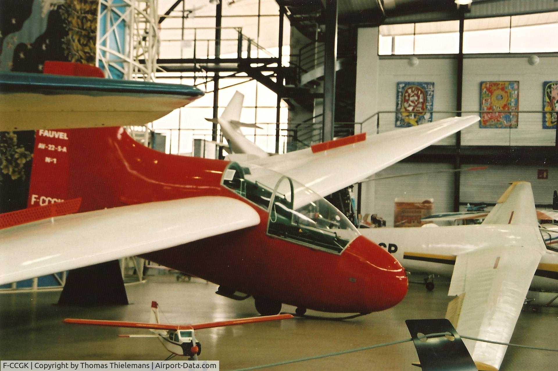 F-CCGK, Fauvel AV-22S C/N 1, Musee Regional de l'Air