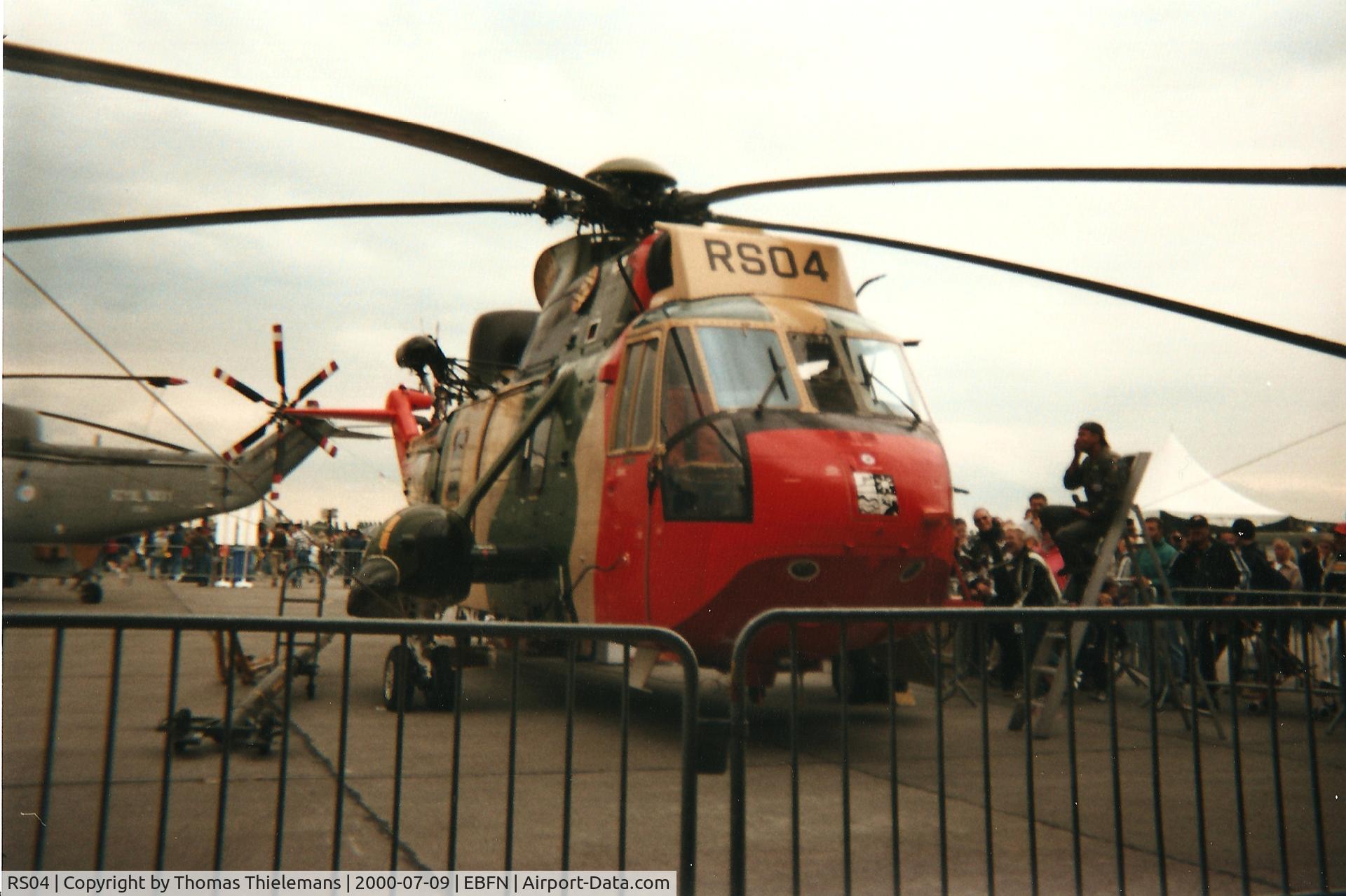 RS04, 1976 Westland Sea King Mk.48 C/N WA834, Koksijde International Airshow 2000