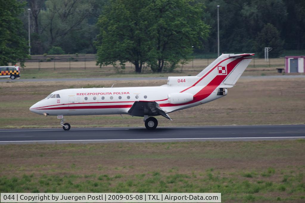 044, 1978 Yakovlev Yak-40 C/N 9840659, Rzeczpospolita Polska Yakovlev Yak-40