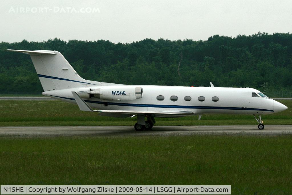 N15HE, 1982 Gulfstream American G-1159A Gulfstream III C/N 369, visitor