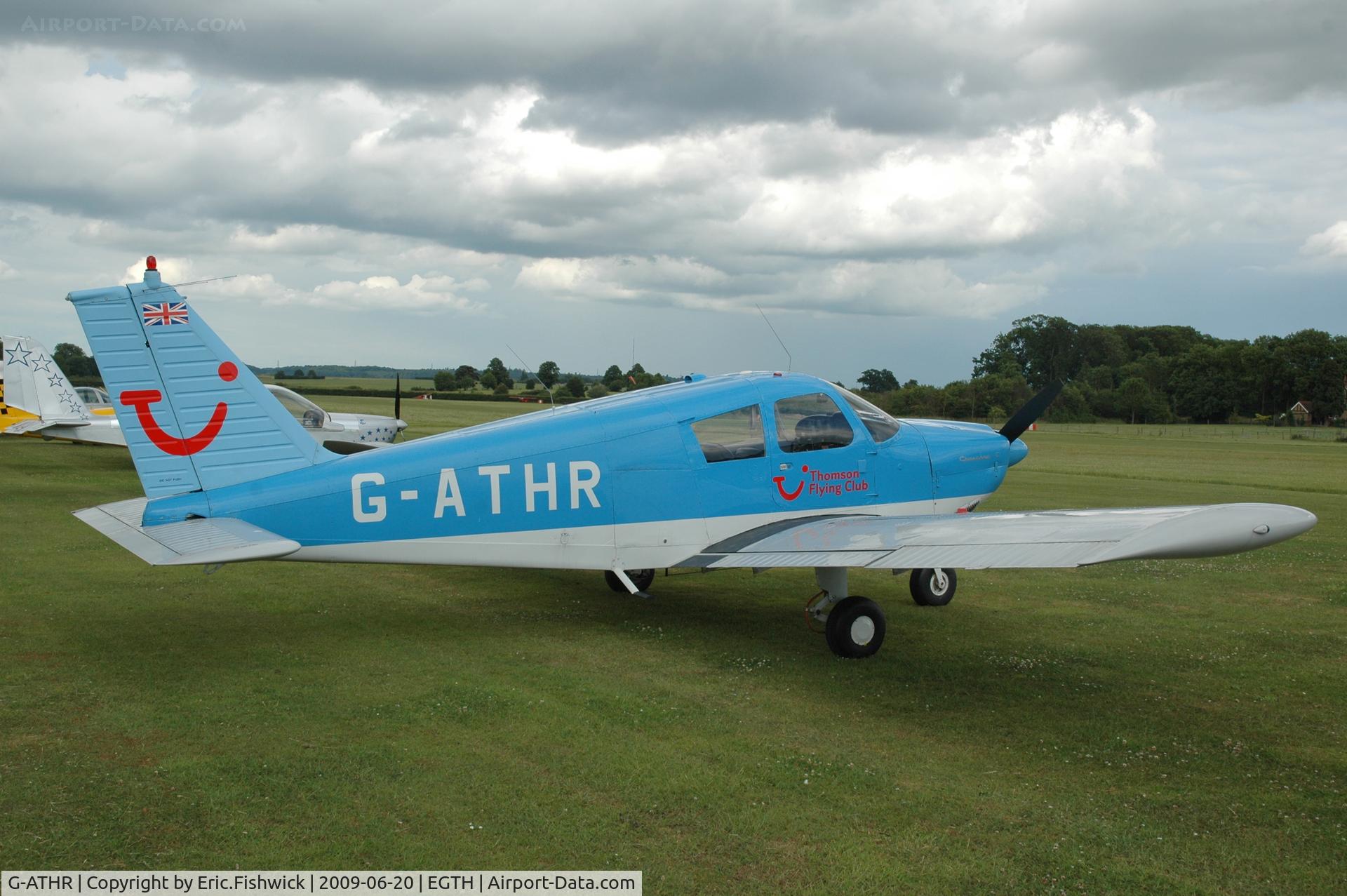 G-ATHR, 1965 Piper PA-28-180 Cherokee C C/N 28-2343, G-ATHR at Shuttleworth Collection Evening Air Display