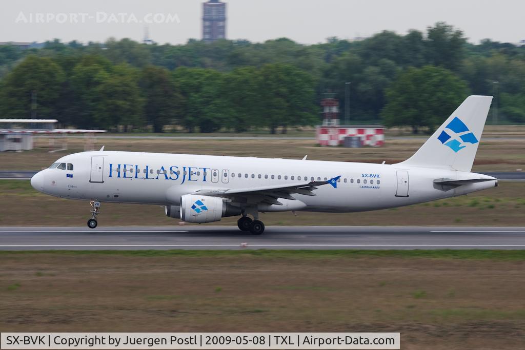 SX-BVK, 1989 Airbus A320-212 C/N 88, Hellas Jet Airbus A320-212