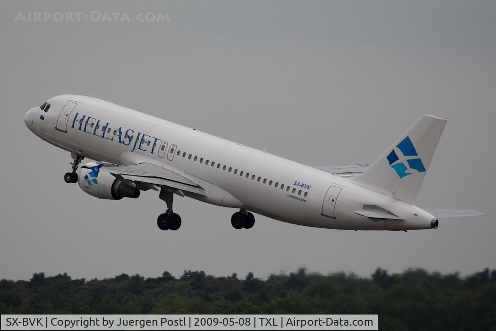 SX-BVK, 1989 Airbus A320-212 C/N 88, Hellas Jet Airbus A320-212