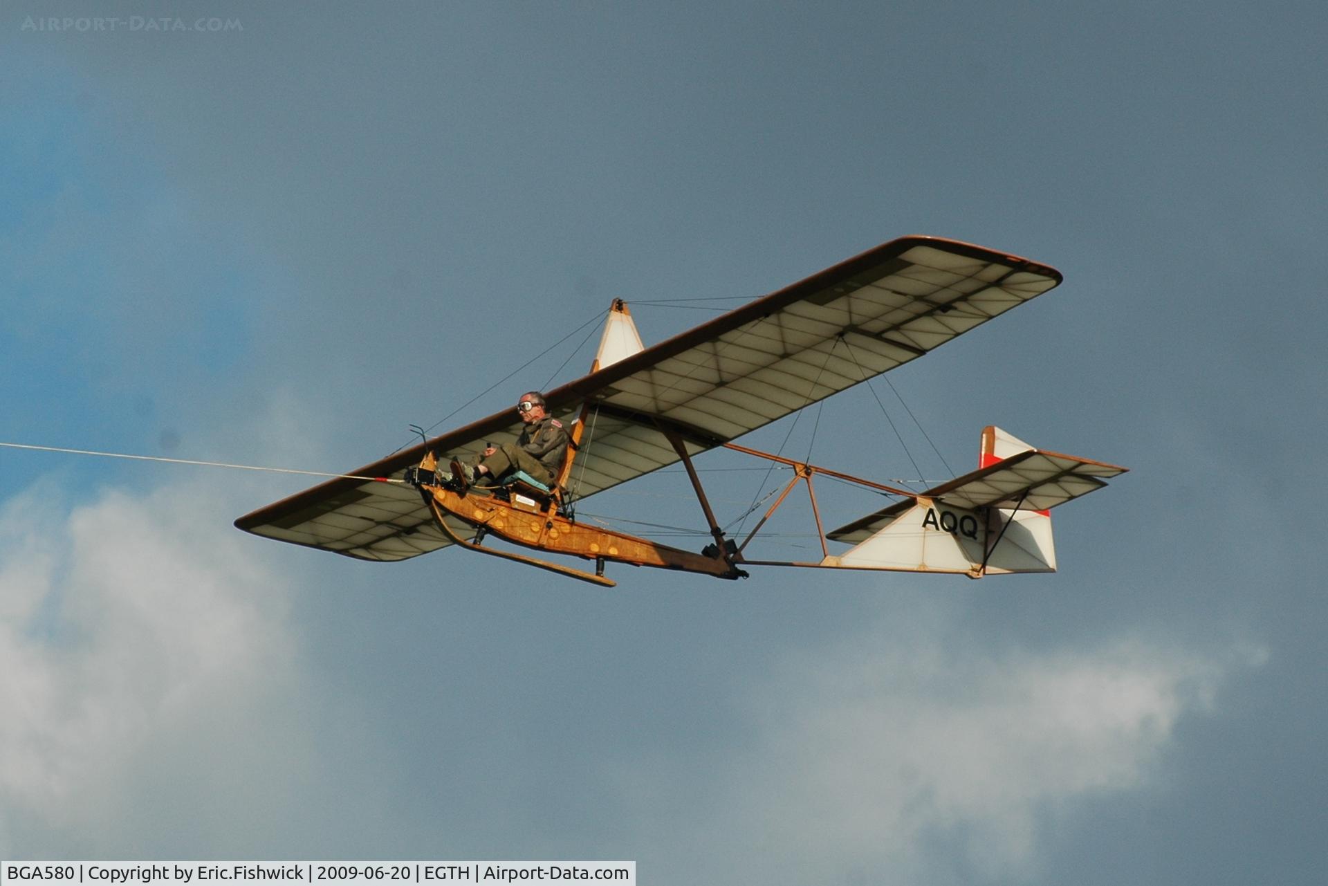 BGA580, 1936 Schneider S.G.38 C/N Not found BGA580, 44. BGA580 at Shuttleworth Collection Evening Air Display June 2009