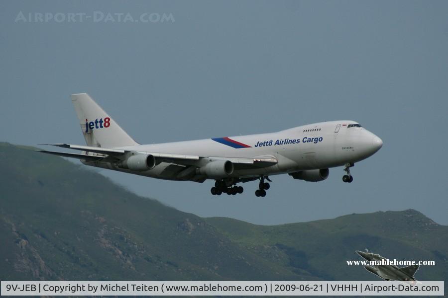 9V-JEB, 1985 Boeing 747-281F C/N 23350, Jett8 Airlines Cargo