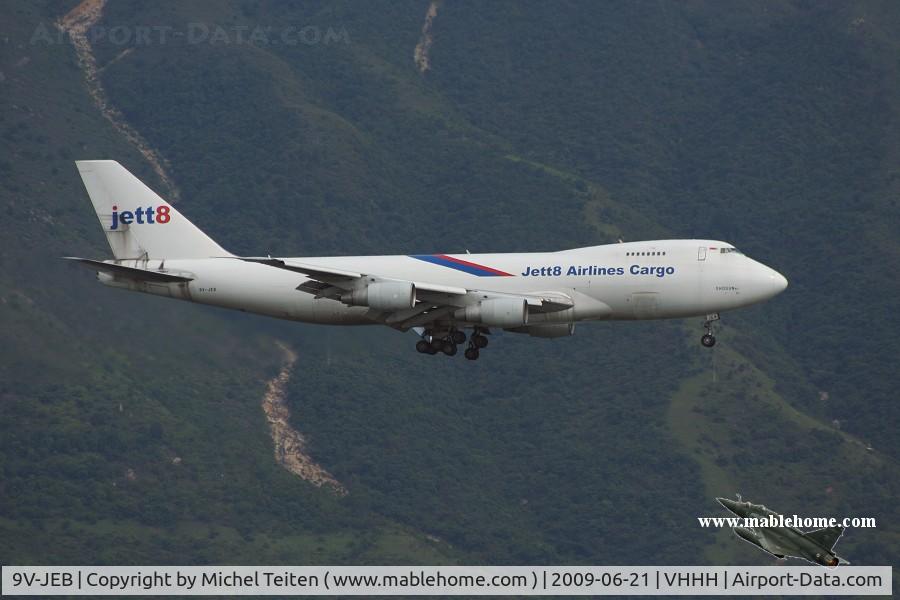 9V-JEB, 1985 Boeing 747-281F C/N 23350, Jett8 Airlines Cargo