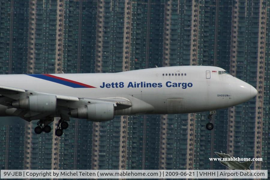 9V-JEB, 1985 Boeing 747-281F C/N 23350, Jett8 Airlines Cargo