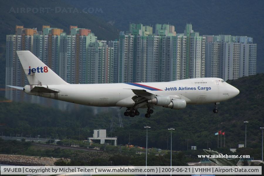 9V-JEB, 1985 Boeing 747-281F C/N 23350, Jett8 Airlines Cargo