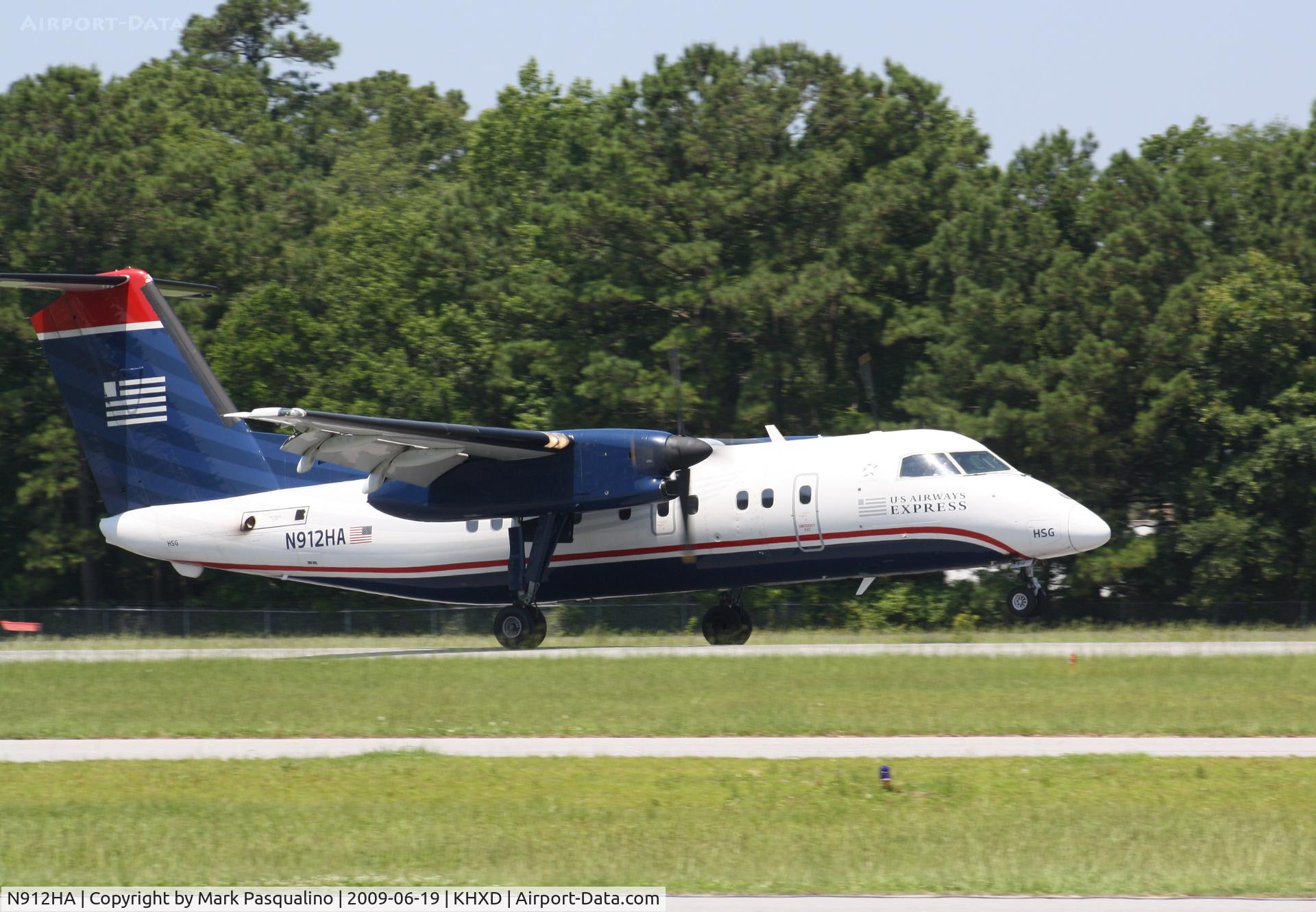 N912HA, De Havilland Canada DHC-8-102 Dash 8 C/N 040, DHC-8-100