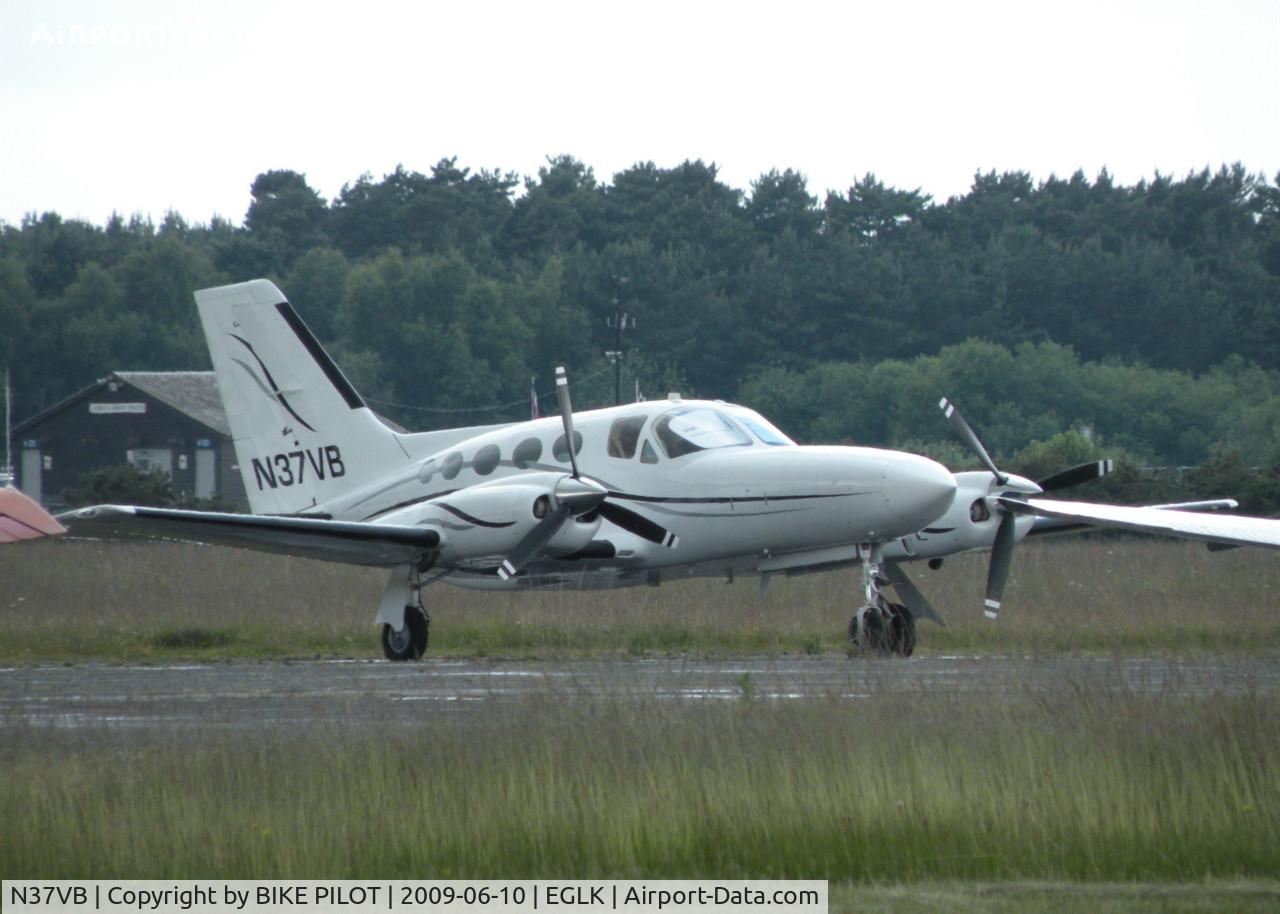 N37VB, 1977 Cessna 421C Golden Eagle C/N 421C-0418, NICE GOLDEN EAGLE AT BLACKBUSHE