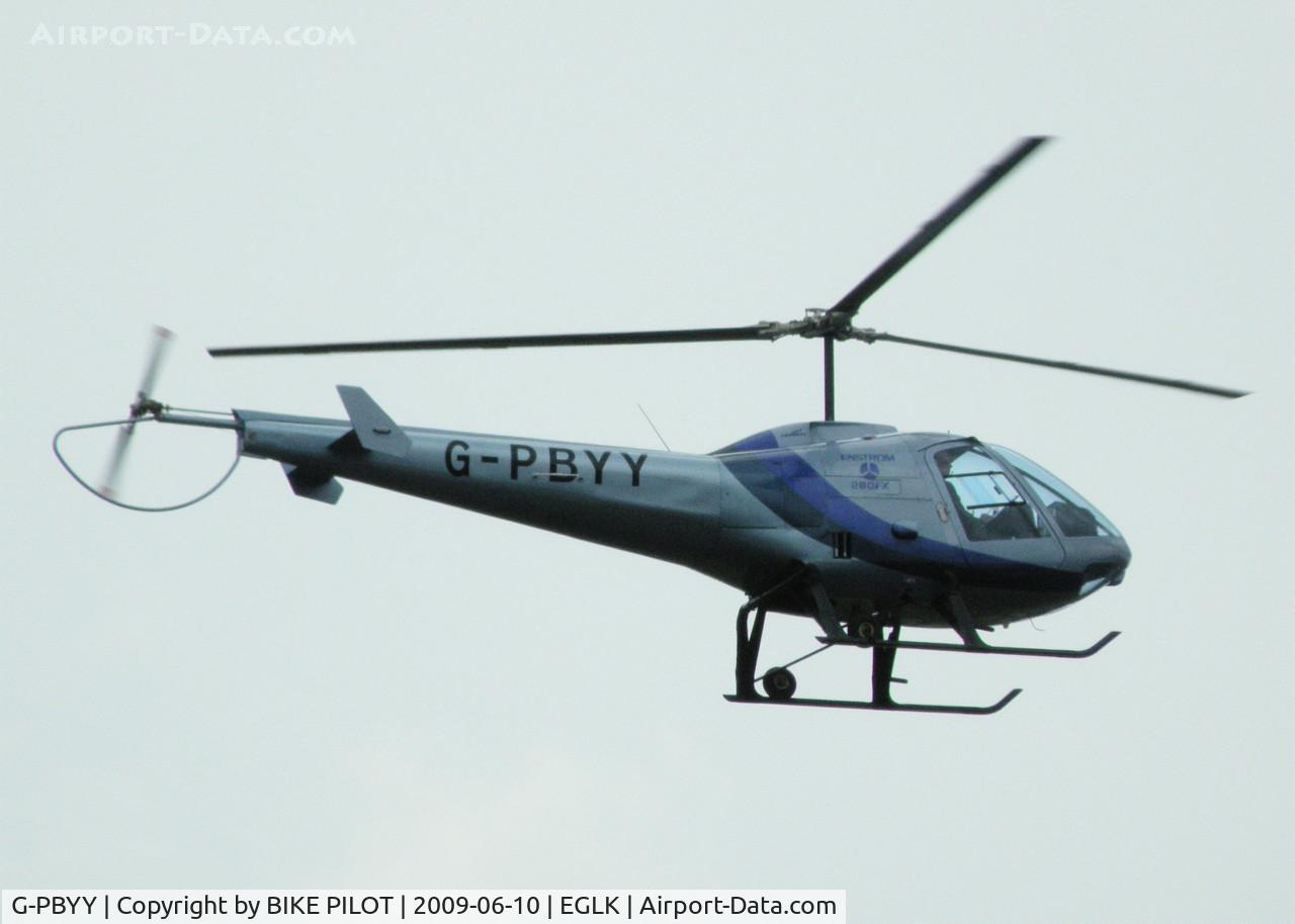 G-PBYY, 1993 Enstrom 280FX Shark C/N 2077, LOCAL TRAINING FLIGHT